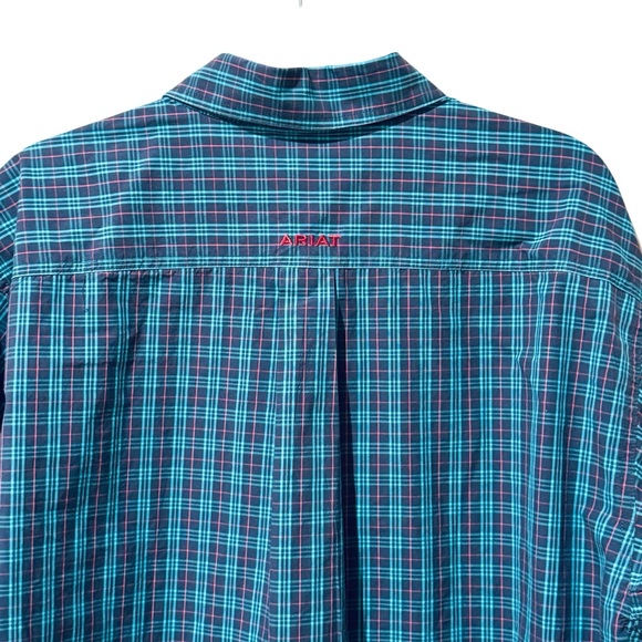 Ariat Pro Series Men's XL Long Sleeve Button Down Shirt - Picture 4 of 8